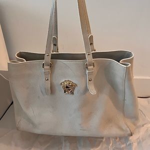 Versace soft leather tote